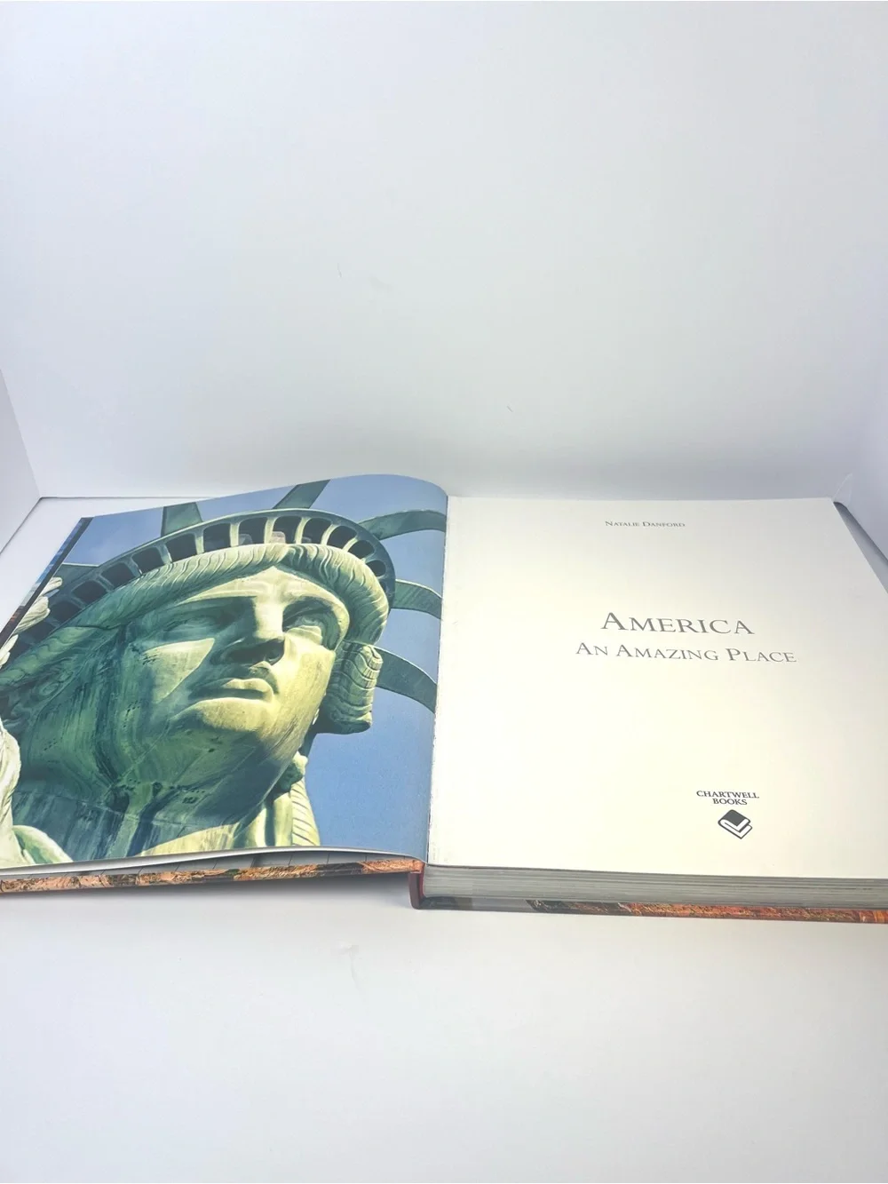 America: An Amazing Place Natalie Danford Coffee Table Book Hardcover Travel